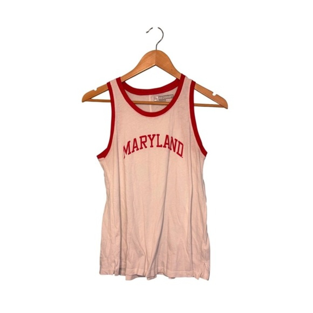 Redshirt University of Maryland UMD Logo Graphic Tank‎ Top Tee M